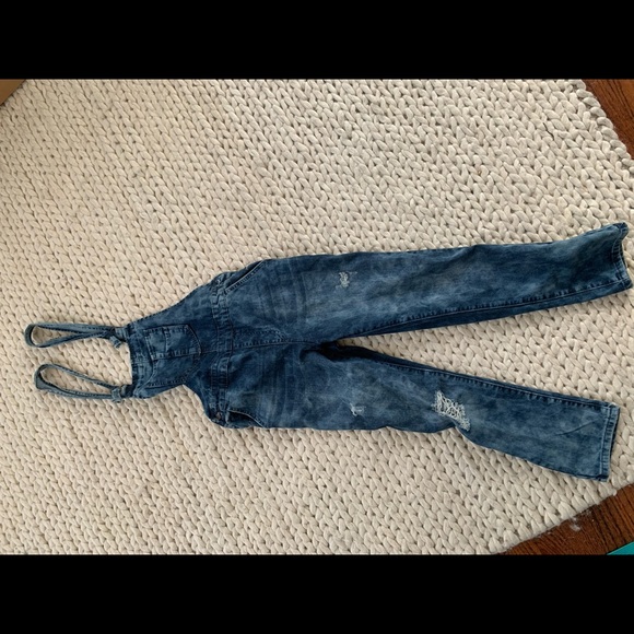 Blue Demi Overalls - Picture 1 of 3